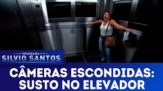 Susto no Elevador  Scary Lift Prank  Câmeras Escondidas 170618 [upl. by Rehpitsirhc799]