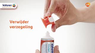 Voltaren Emulgel 116  Doseer En Smeerdop  How to open  How to apply [upl. by Enylcaj112]