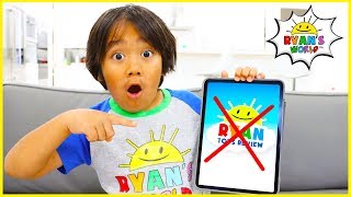 No More Ryan ToysReview [upl. by Mckee]