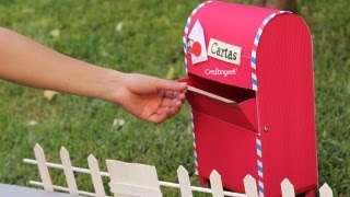 Haz tu propio buzon para cartas  DIY Mailbox [upl. by Werby873]