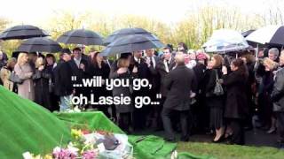 Liam Clancy Funeral  Graveside Reverie [upl. by Nilla]