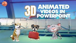 How To Create 3D Animated Videos With PowerPoint [upl. by Lsiel]