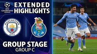 Manchester City vs FC Porto Extended Highlights  UCL on CBS Sports [upl. by Dadirac]