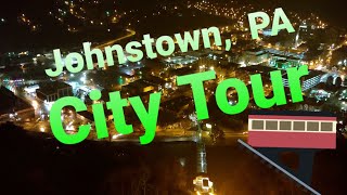 Johnstown Pennsylvania USA  City Walk Around Tour  Inclined Plane  Flood City [upl. by Guimar]