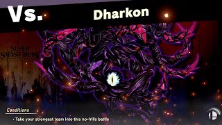 Super Smash Bros Ultimate Dharkon Boss Battle [upl. by Nomsed240]