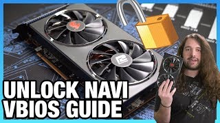 AMD GPU VBIOS Flash Tutorial amp Bricked Card Recovery  Unlock Navi Performance [upl. by Ainesey]