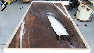 How To Make an Epoxy Table Mold  DIY Epoxy Resin Table [upl. by Maison315]