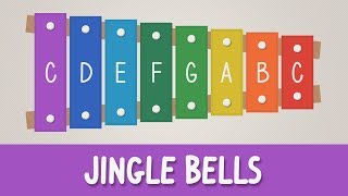 How to play Jingle Bells on a Xylophone  Christmas Songs [upl. by Yarehs568]