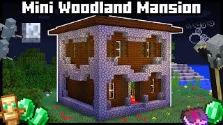 Minecraft How to Build a Mini WOODLAND MANSION  Tutorial [upl. by Therine816]