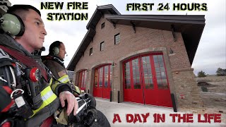 First 24 Hours in a New Fire Station  A Day in the Life [upl. by Lyssa]