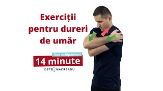 Exerciții pentru dureri de umăr la ridicarea bratului [upl. by Cartwright]