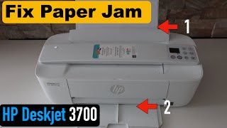 HP DeskJet 3700 Paper Jam [upl. by Lepine263]