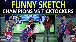 Funny Sketch  Game Show Aisay Chalay Ga League  TickTocker Vs Champions [upl. by Sissel]