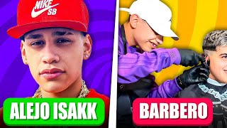 ALEJO ISAKK es BARBERO POR 1 DIA 😱🤯 Maestro Navajas  Capitulo 16 [upl. by Nohpets]