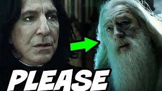 Why Dumbledore Pleaded with Snape Before Death  Harry Potter Explained [upl. by Anola]