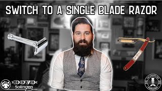 Cartridge Razor vs Safety Razor  Straight Razor Why you should switch to a Single Blade Razor [upl. by Eelyme688]