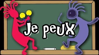 Verbe POUVOIR au présent de lindicatif  POUVOIR To Be Able To Verb Song  French Conjugation [upl. by Enitsirk]