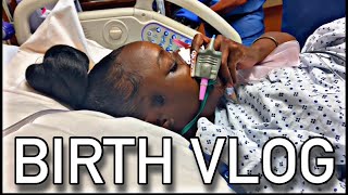 BIRTH VLOG 2021  Raw amp Real Labor amp Delivery [upl. by Akiehsat]