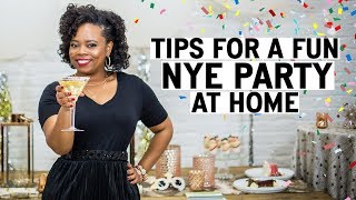 Tips for a Fun amp Simple New Years Eve Party at Home [upl. by Anire798]