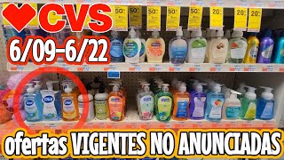 🔴ofertas VIGENTES NO ANUNCIADAS en CVS 6924  62224 [upl. by Ahtnamas]