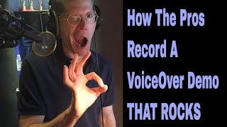 Recording A Commercial Voiceover Demo Reel with Bob Bergen  Recording Voice Over Demos That Rock [upl. by Arianna]