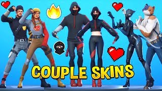 Popular Fortnite Dances With Couple Skins [upl. by Dee576]