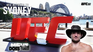 MITUS Does FIGHT WEEK in SYDNEY  UFC 312  MDATT6 [upl. by Homans]