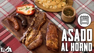 Asado al Horno para sobrevivir la Cuarentena  Locos X el Asado [upl. by Ebbie]