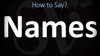 How to Pronounce Names CORRECTLY [upl. by Darrey]