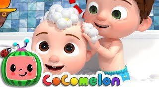 Bath Song  CoComelon Nursery Rhymes amp Kids Songs [upl. by Imoyik]