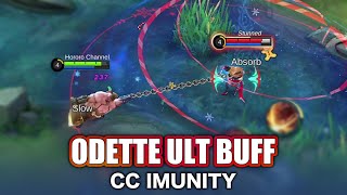 ODETTES NEW CC IMMUNITY IN ADVANCE SERVER [upl. by Hartmann]