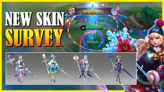 Odettes New Skin Survey amp Christmas Carnival Event  MLBB Update  OdetteML [upl. by Richmond]