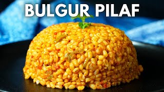 How to make a SERIOUSLY GOOD Turkish Bulgur Pilaf  Burghul Pilaf [upl. by Aileda]