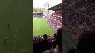 Charlton Athletic chants at The Valley 2023 [upl. by Nivej]