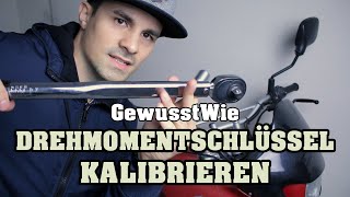 Drehmomentschlüssel kalibrieren [upl. by Treb781]