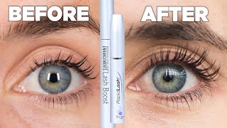 Women Try Eyelash Growth Serum For A Month [upl. by Auhoj]