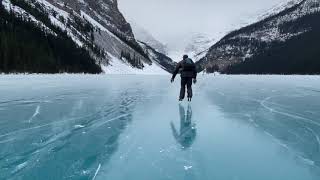 Skating with the Stars Lake Louise Banff National Park [upl. by Jc348]