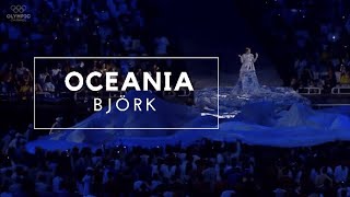 Björk  Oceania  Athens 2004 Olympics Opening Ceremony [upl. by Eilerua669]