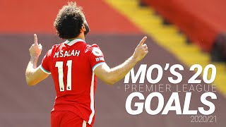 Mo Salahs 20 Premier League Goals  202021 ⚽️ [upl. by Carolynn132]