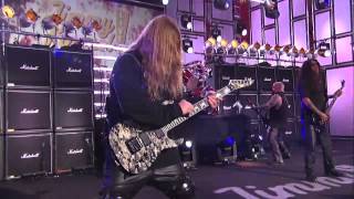 Slayer quotWorld Painted Bloodquot Live On Jimmy Kimmel [upl. by Strander]