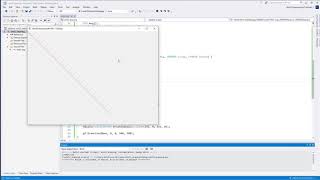 C Win32 GDI draw lines rectangles ellipses images [upl. by Aicatan]