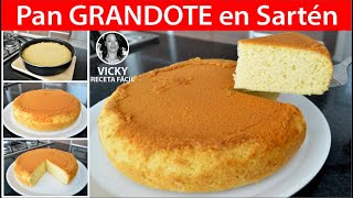 PAN DE VAINILLA SIN HORNO  Vicky Receta Facil [upl. by Carlynne]