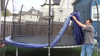 How to Take Down a Trampoline [upl. by Rede292]