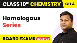 Class 10 Chemistry Chapter 4  Carbon and its Compounds  Homologous Series [upl. by Rani]