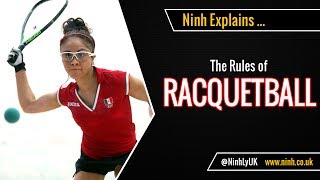 The Rules of Racquetball  EXPLAINED [upl. by Joanne]