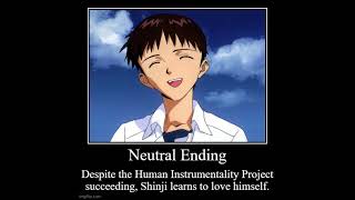 Neon Genesis Evangelion All Endings [upl. by Paresh]