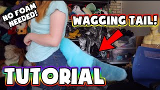 Wagging fursuit tail tutorial [upl. by Higinbotham]