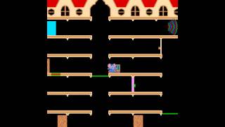 Arcade Game Mappy 1983 Namco [upl. by Llednohs]