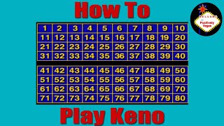 How To Play Keno [upl. by Madeleine987]