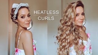 Heatless Curls Tutorial  Shonagh Scott [upl. by Muhan435]